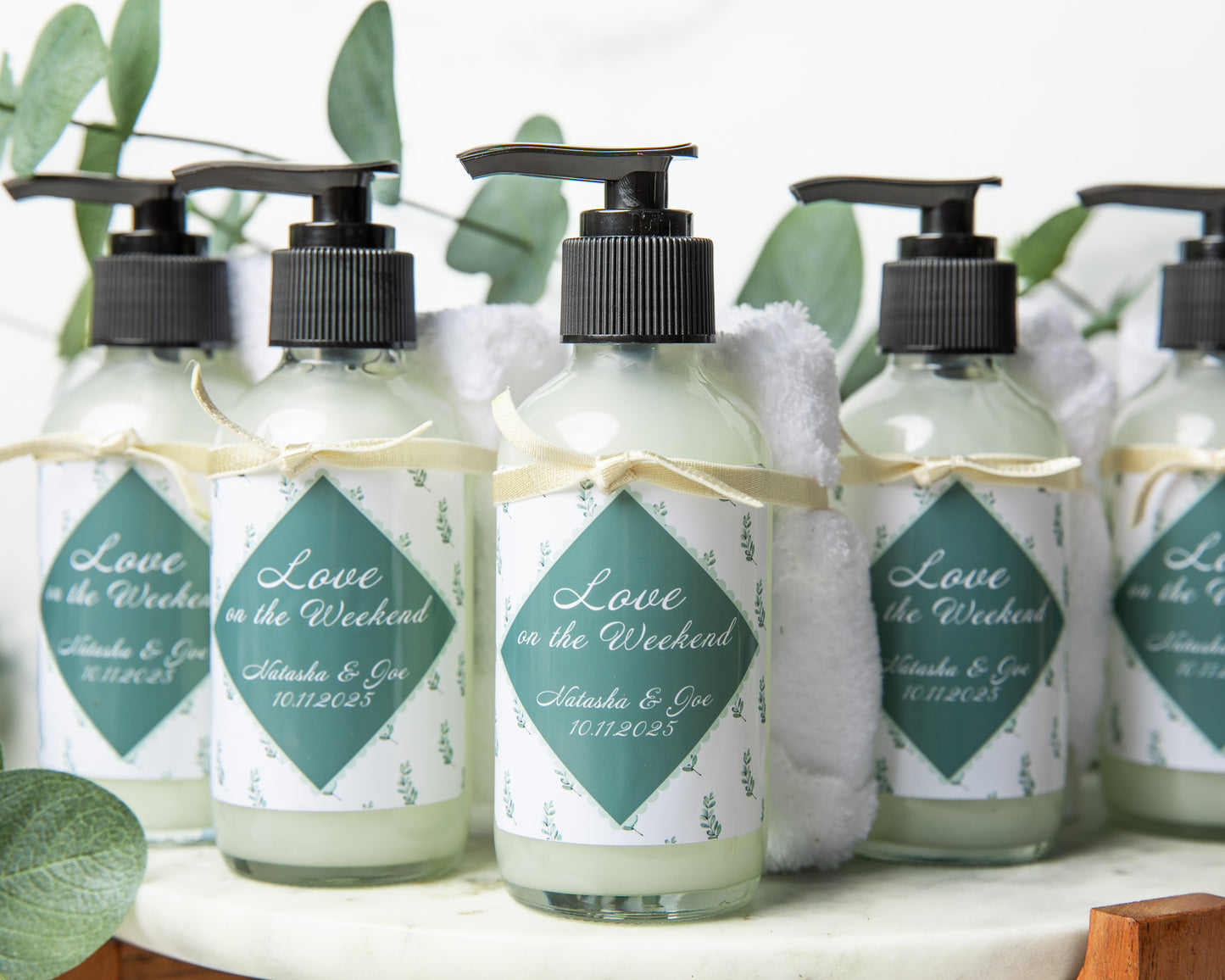 4oz Liquid Soap Wedding Favor - Design #5