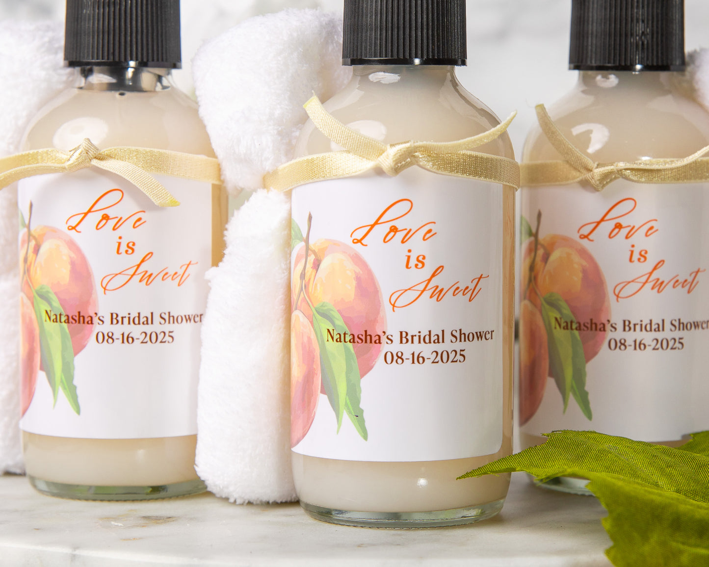 4oz Liquid Soap Bridal Shower Favor - Design #10