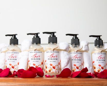 4oz Liquid Soap Wedding Favor - Design #4