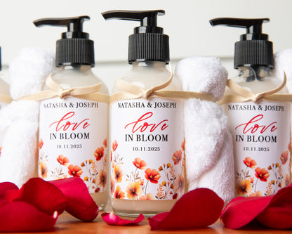 4oz Liquid Soap Wedding Favor - Design #4