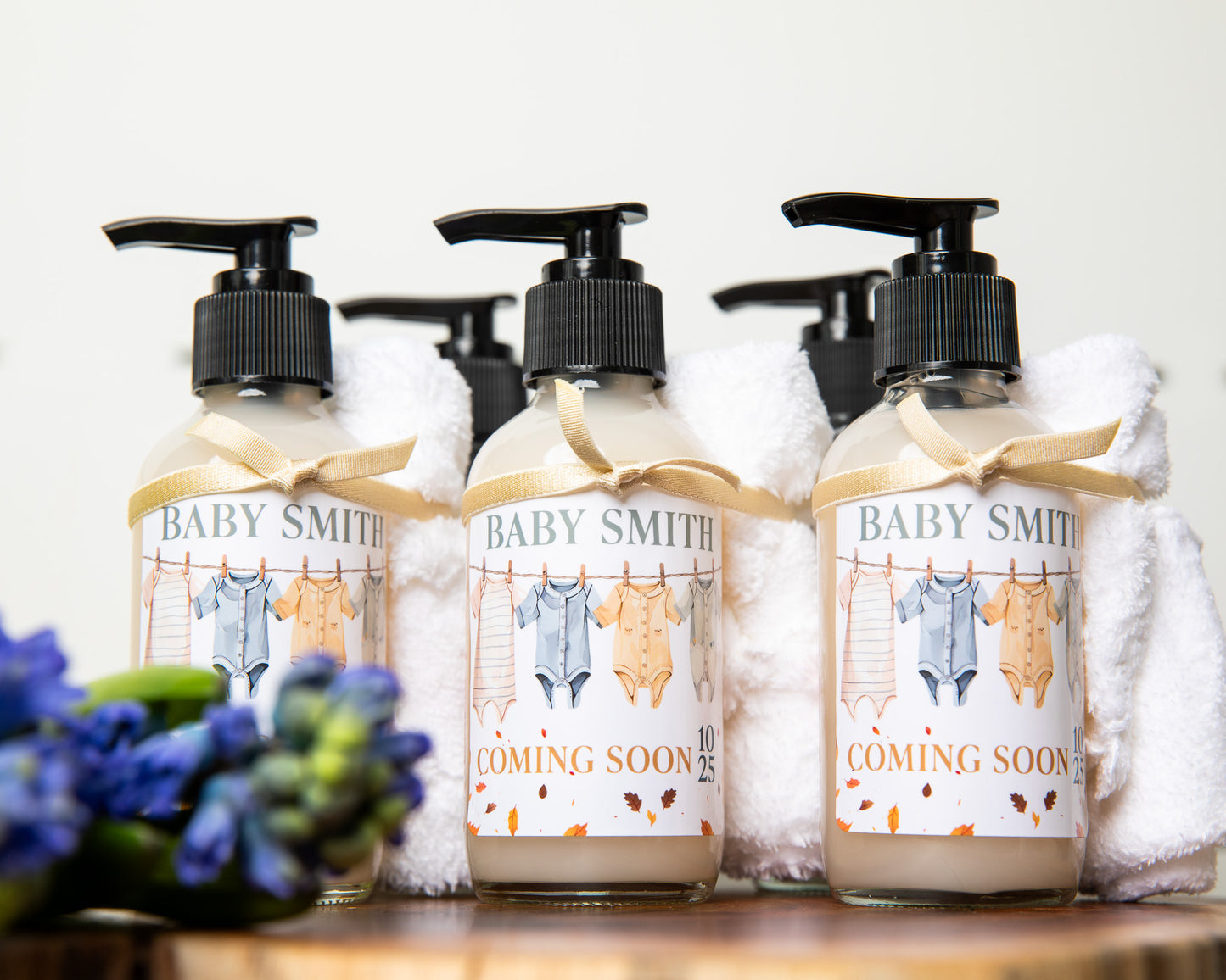 4oz Liquid Soap Baby Shower Favor - Design #14